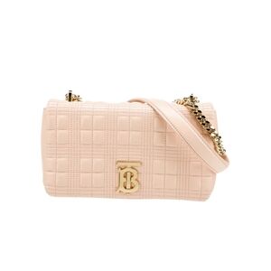 Burberry Pink Quilted Women's Bag